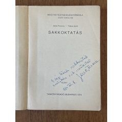 Jenei Ferenc - Titkos Jenő: Sakkoktatás (Dedikált)