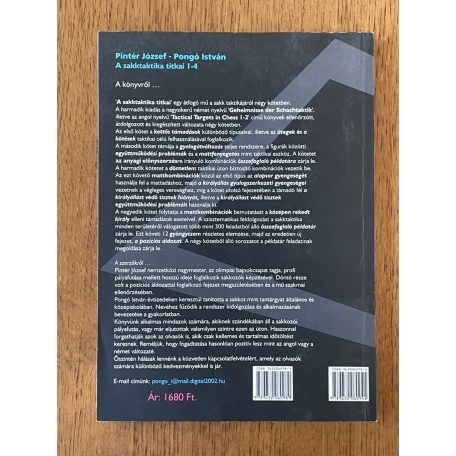 Pintér József – Pongó István: A sakktaktika titkai IV.