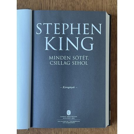 Stephen King: Minden sötét, csillag sehol 