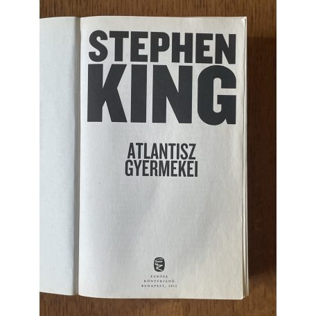 Stephen King: Atlantisz gyermekei 