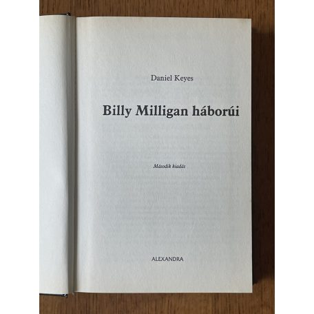 Daniel Keyes: Billy Milligan háborúi