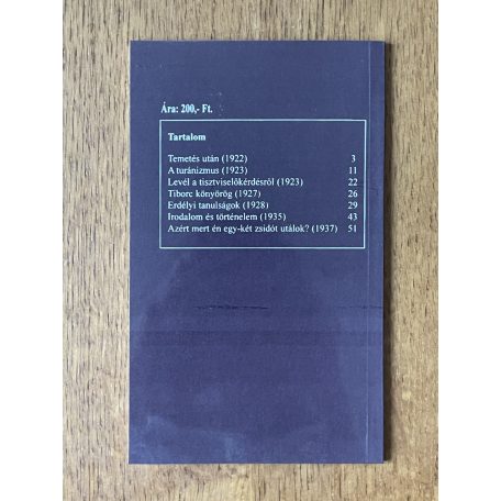 Szabó Dezső: Azért mert én egy-két zsidót utálok?