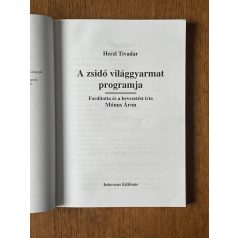Herzl Tivadar: A zsidó világgyarmat programja