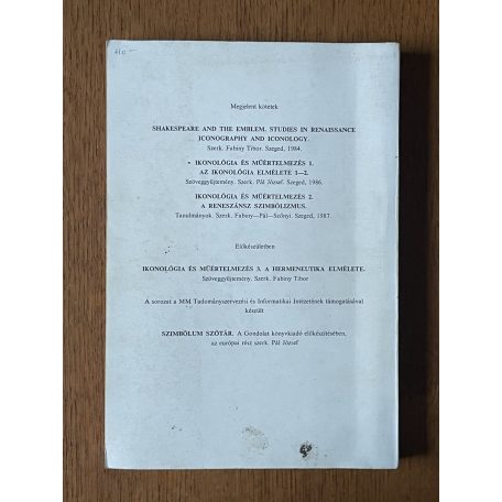 Fabiny Tibor – Pál József – Szőnyi György Endre (szerk.): A reneszánsz szimbolizmus