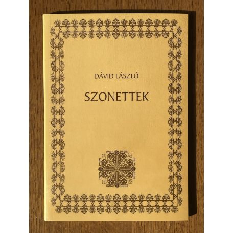 Dávid László: Szonettek (Dedikált)