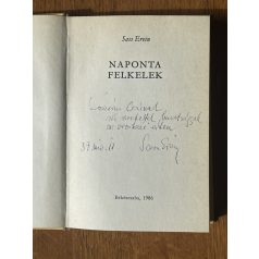 Sass Ervin: Naponta felkelek (Dedikált)