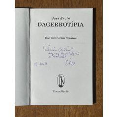 Sass Ervin: Dagerrotípia (Dedikált)