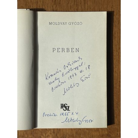 Moldvay Győző: Perben (Dedikált)