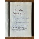 Simonyi Imre: Gyulai krétarajzok (Dedikált, kézirattal)