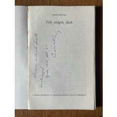 Csoór István: Fák, virágok, füvek (Dedikált)