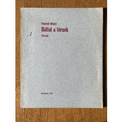 Filadelfi Mihály: Háttal a térnek (Aláírt, számozott)