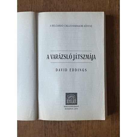 David Eddings: A varázsló játszmája
