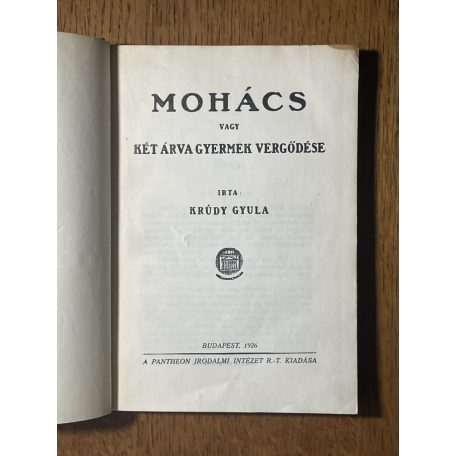 Krúdy Gyula: Mohács