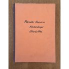 Budapesti Mérnöki Kamara közleményei XVII-XVIII. évf. 1940-1941 (egybekötve, hiányos)