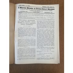   A Magyar Mérnök- és Építész-Egylet közlönye 1942 + egyéb beszámolók, előadások (hiányos, egybekötve)