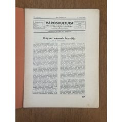 Városkultura VI. évf. 7. sz. (1933. április 10.)