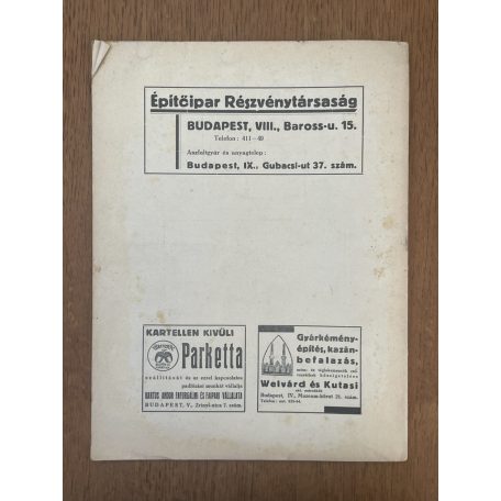 Városkultura VI. évf. 15-16. sz. Szeged (1933. augusztus 25.)
