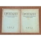 Építészet - A Magyar Mérnök és Építészegylet negyedévi szemléje 1944 IV. kötet 1-2. füzet