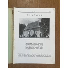   Építészet - A Magyar Mérnök és Építészegylet negyedévi szemléje 1944 IV. kötet 1-2. füzet