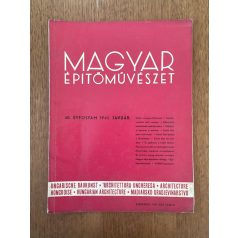 Magyar Építőművészet 40. évf. 1941. január