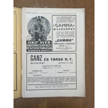 Technika XIX. évf. 1. sz. (1938)