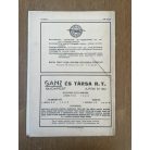 Technika XX. évf. 1-6. és 8-10. sz. (1939)