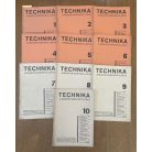 Technika XXI. évf. 1-10. sz. - teljes évfolyam (1940)