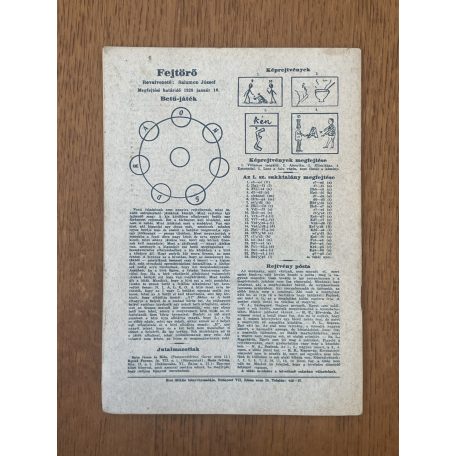Az Erő XI. évf. 5. sz. 1928. január
