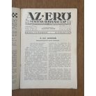 Az Erő XII. évf. 4. sz. 1928. december