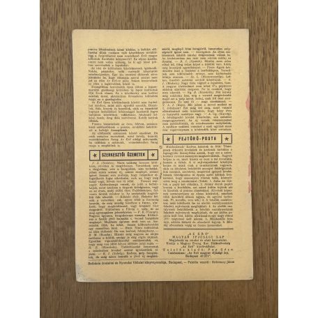 Az Erő XIII. évf. 3. sz. 1929. november