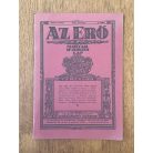 Az Erő XIII. évf. 4. sz. 1929. december