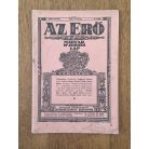 Az Erő XIII. évf. 6. sz. 1930. február