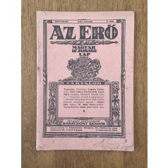 Az Erő XIII. évf. 6. sz. 1930. február