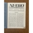 Az Erő XIII. évf. 7. sz. 1930. március