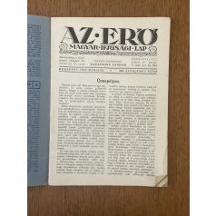 Az Erő XIII. évf. 7. sz. 1930. március