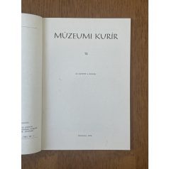   Dankó Imre, Dr. (szerk.): Múzeumi Kurír 14. sz. 1974. április (II. kötet, 4. szám)