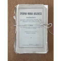    Mihály Ferenc (szerk.): Építőipari munkák árelemzése I-III. (Segédkönyv)