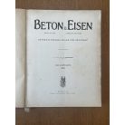 Beton und Eisen XII. évf. 1913 (német nyelvű építőipari folyóirat, teljes évfolyam, egybekötve)