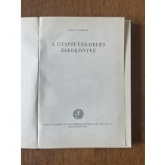 Gaál László: A gyapjútermelés zsebkönyve