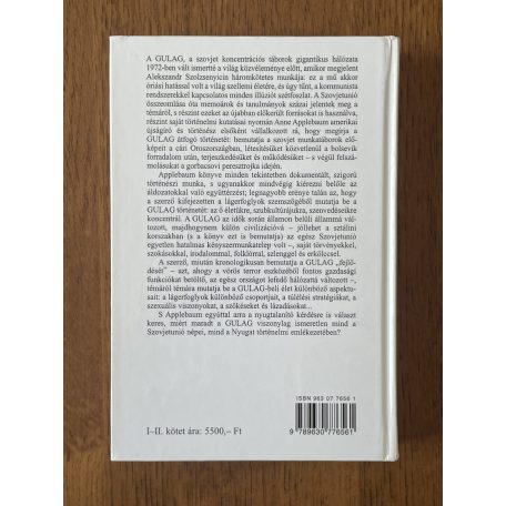 Anne Applebaum: A Gulag története I-II. 