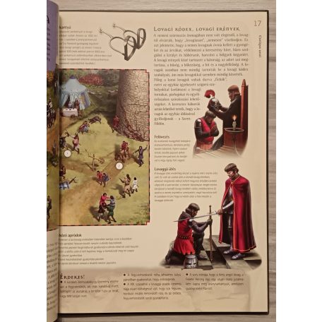 Kész Barnabás: Lovagok - Illusztrált atlasza (3D-s könyvek)