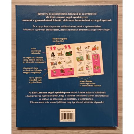 Első Larousse angol nyelvkönyvem - Vidám angol nyelvkönyv 1000 szóval és képpel